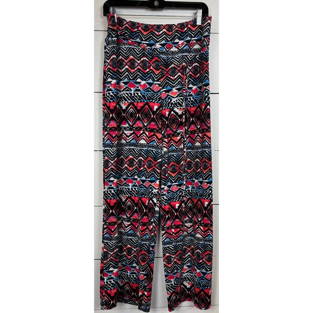 New Directions Multicolored Dress Pants Women's Size Large